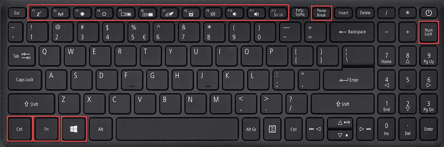 Как разблокировать клавиатуру на ноутбуке?