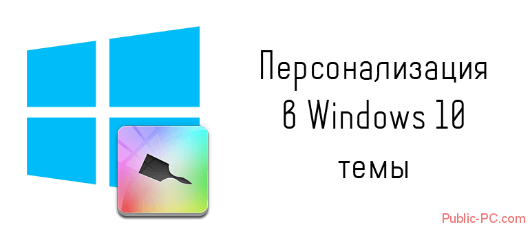 Персонализация тем в Windows-10