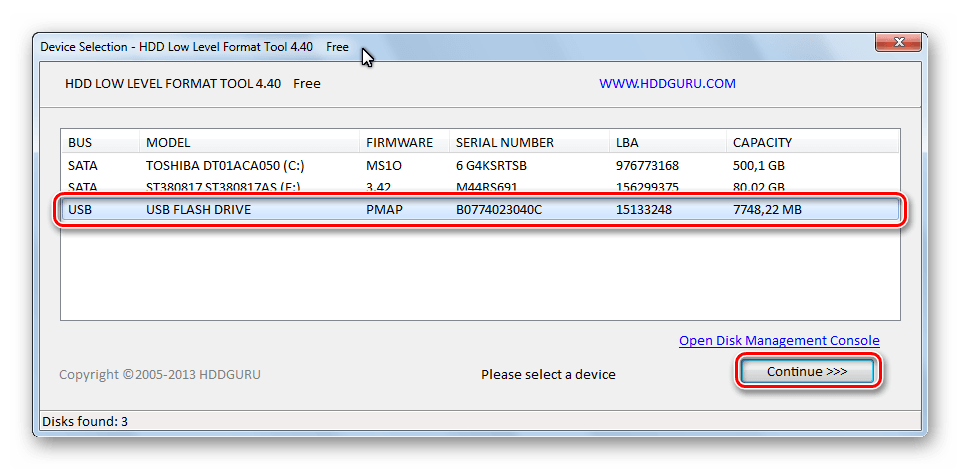 select-device-hdd-low-level-format-tool