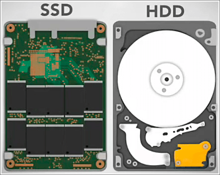 SSD и HDD