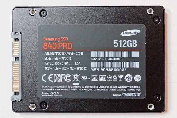 SSD на 512 Гб
