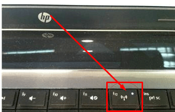 кнопка включения wifi на ноутбуке