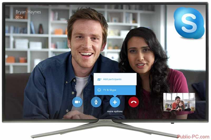 skype для smart-tv