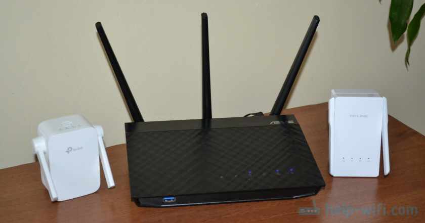 Установка нескольких усилителей Wi-Fi сети