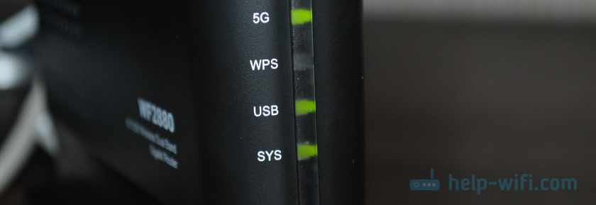 Индикатор USB на Netis
