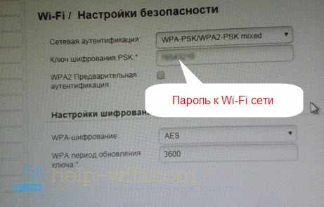 Пароль на Wi-Fi на DIR-615
