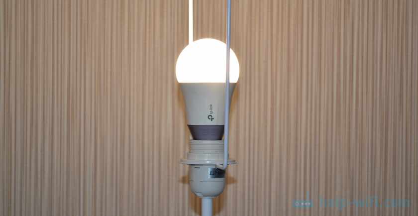 Подключение умной лампочки TP-Link LB130