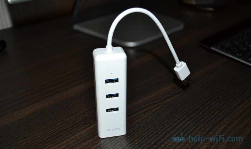 UE330: USB хаб + сетевая карта от TP-Link