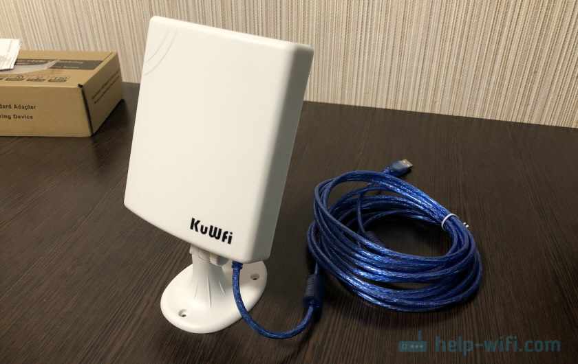 KuWfi: Wi-Fi адаптер с высоким коэффициентом усиления