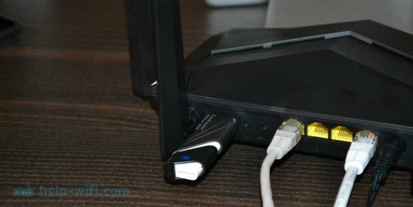 Настройка USB-накопителя на роутере Tenda